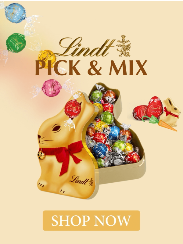 Lindt UK Pick and Mix 3x4